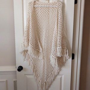 Vintage handmade shawl